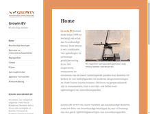 Tablet Screenshot of growin.nl